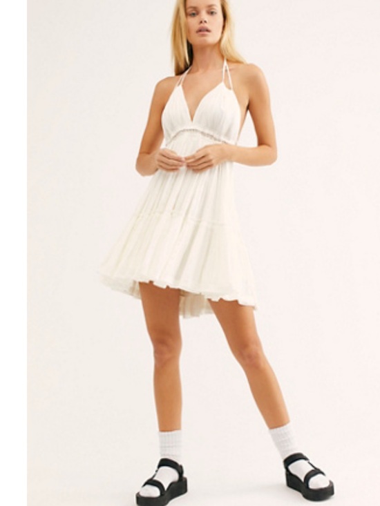 Free People Dresses & Skirts - 100 Degrees Of Shine
Mini Dress, 
Color: Ivory